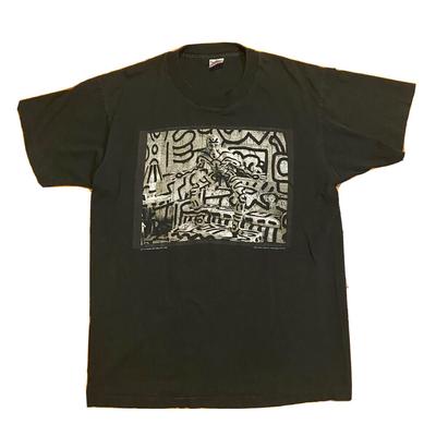 Vintage 90S Keith Haring By Annie Leibovitz Sz Rare Ar 1992 Great Shape Unisex T-shirt
