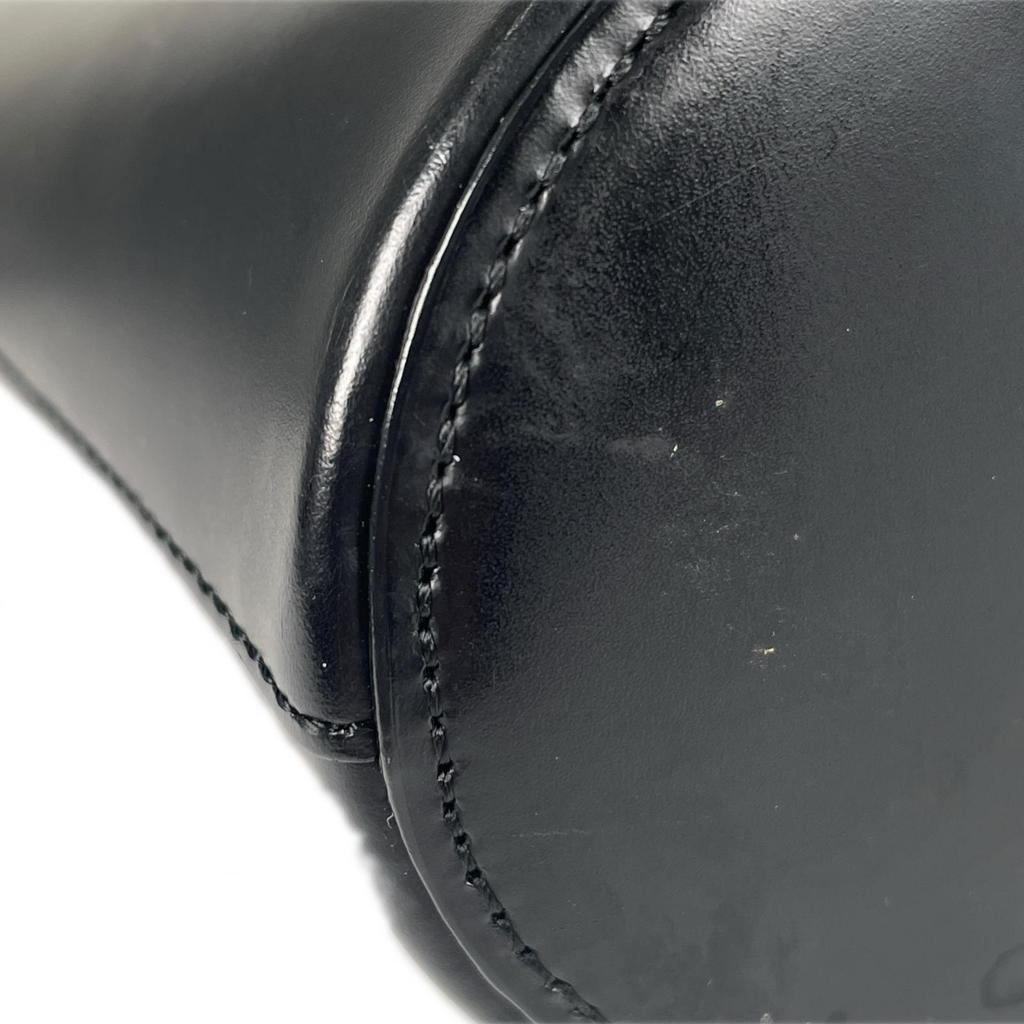 BURBERRY Nova Check Handbag black Women used