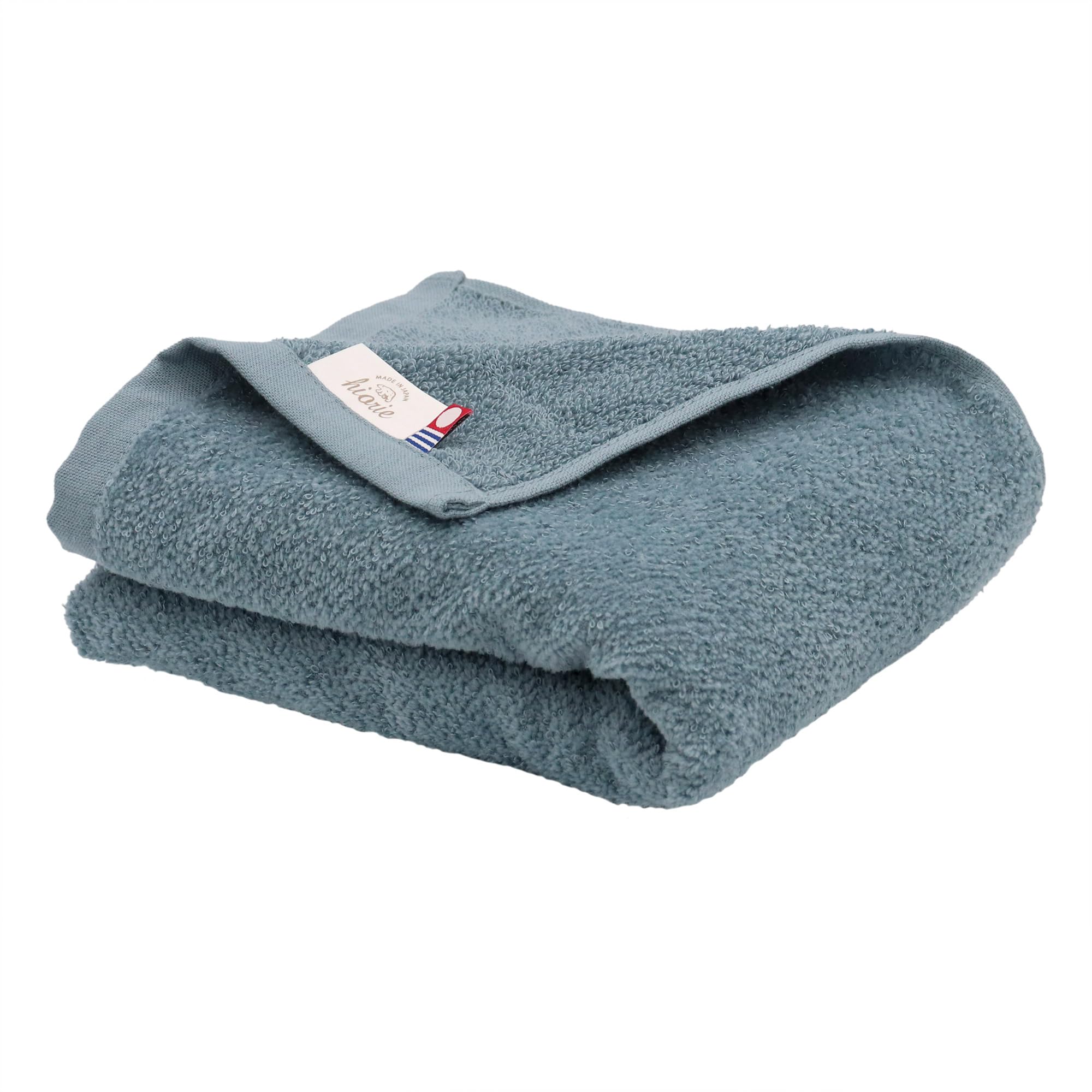 

Imabari Towel Soft Shirring Towel Face Towel Blue Made in Japan