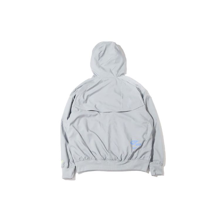 Nike Sport Essentials Woven Breathable Hooded Jacket Men Outerwear Grey DM6868-073