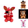 Adorable Five Nights At Freddy's Plush Toy Bear Fox Bonnie Golden For Kids Home Decor