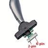 12V 15A Forward Stop Reverse Gear Shifter Switch For Children Electric Ride On Car Toy Replacement Accessory Black Plastic Part