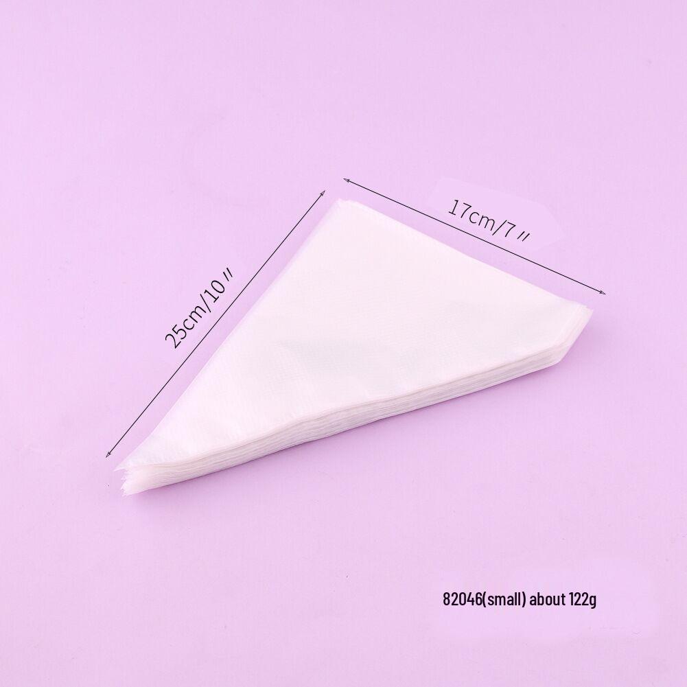 Assorted Sizes Disposable Piping Bags - 100 Pack for Cake, Cream, Jam, Chocolate, Icing.