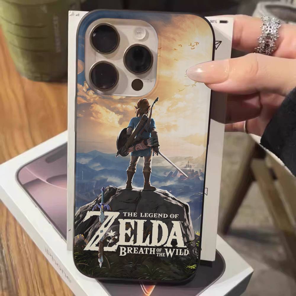 Hot Game The Legend Of Zeldas Phone Case For IPhone 17 16 15 14 13 12 11 ProMax Plus Ripple Cover Shockproof