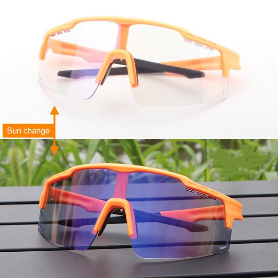 Venkovní fotochromatické cyklistické brýle Ochrana proti UV záření Větruodolné Lehké Muži Ženy Běh na horském kole Sportovní brýle Brýle Brýle