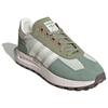 Adidas Originals Retropy E5 Comfortable Versatile Synthetic Leather Durable Low-Top Running Shoes Women sneaker Green White JQ0009