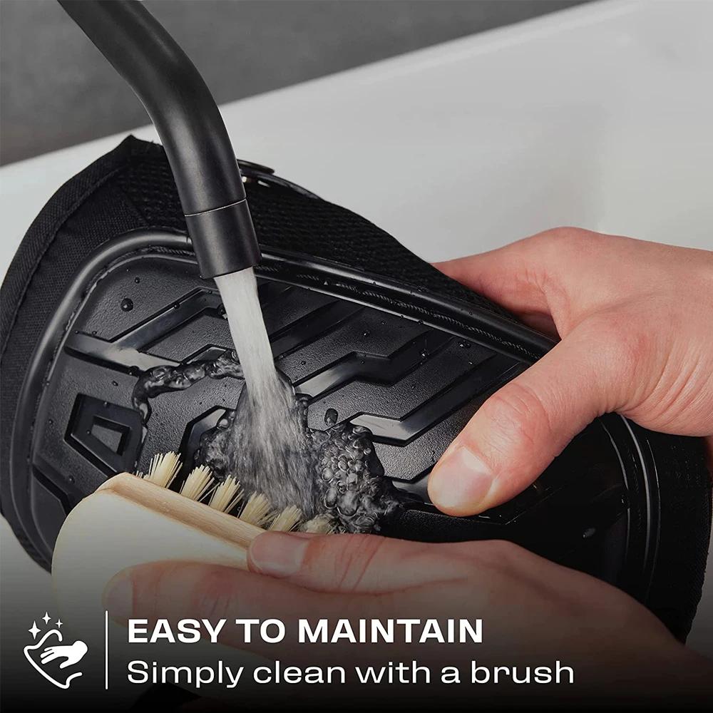 1Pair Knee Pads for Work - Heavy Duty Foam Padding Kneepads for Construction, Gardening, Flooring with Comfortable Gel Cushion