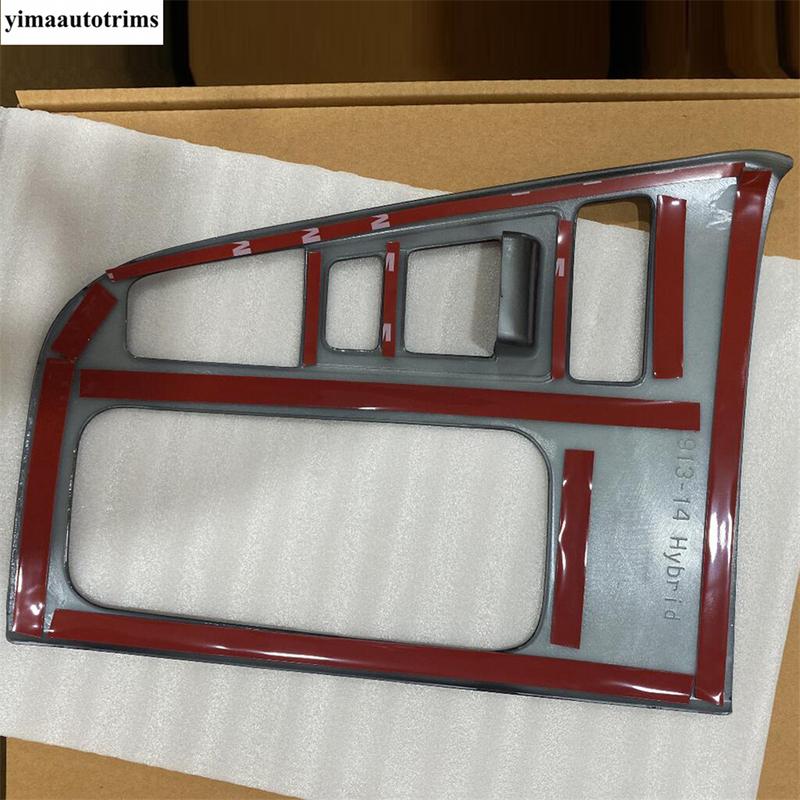 Center Control Gear Shift Panel Cover Trim Accessories For Toyota Noah / Voxy 90 - Normal / Hybrid Version Right Hand