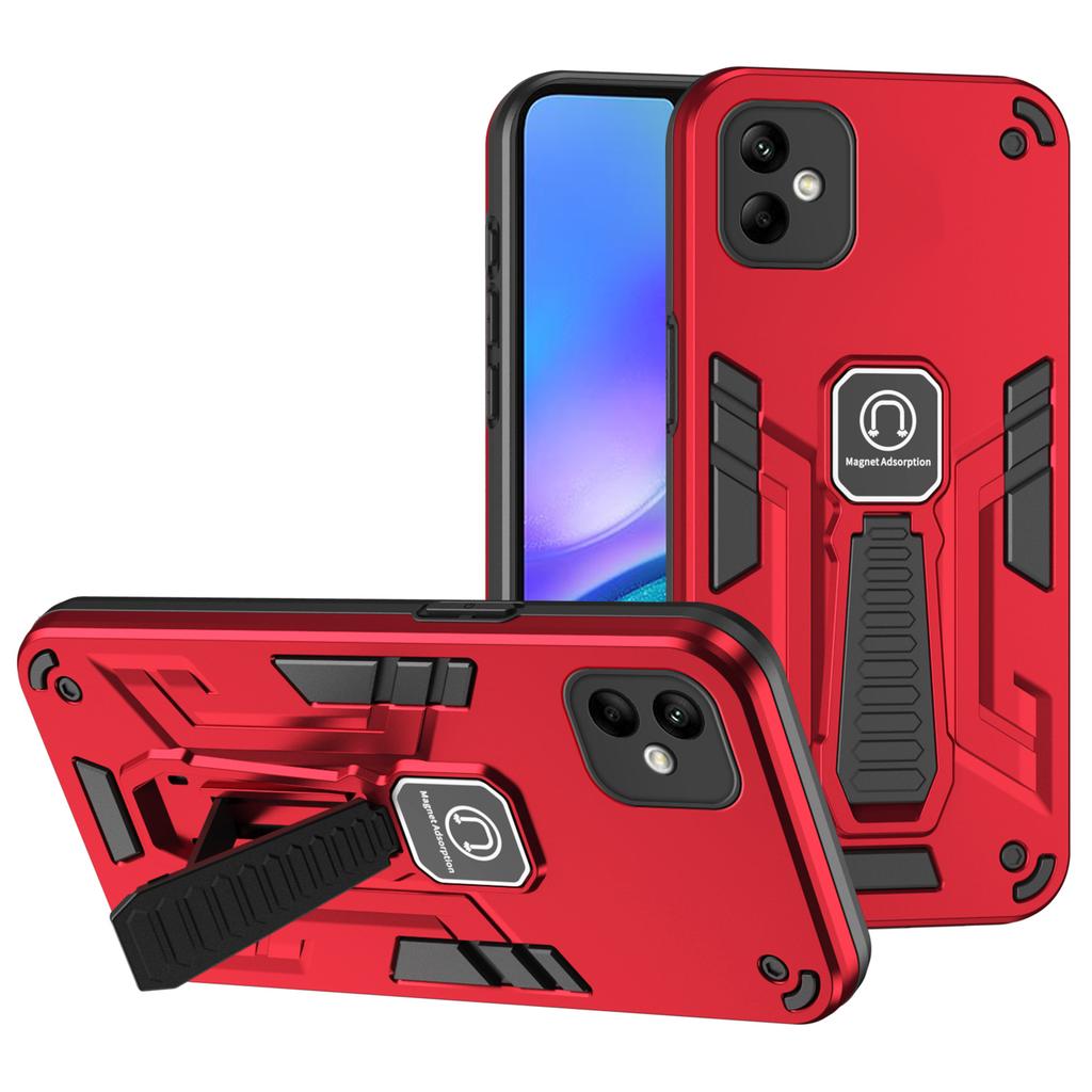 Für Samsung Galaxy A05 4G Handyhülle Ständer PC+TPU Hülle