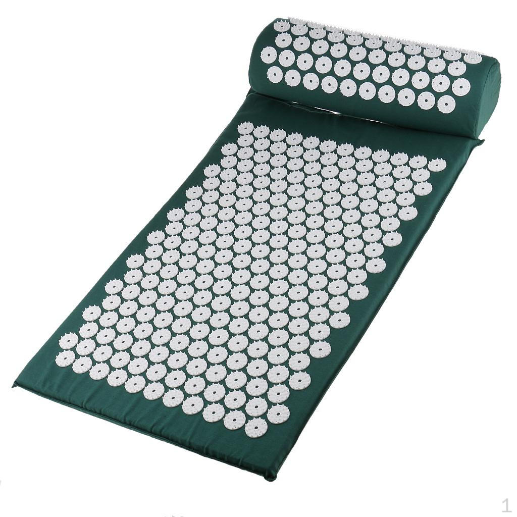 Akupressurmatte Kissenset Rücken Nacken Kopf Muskel