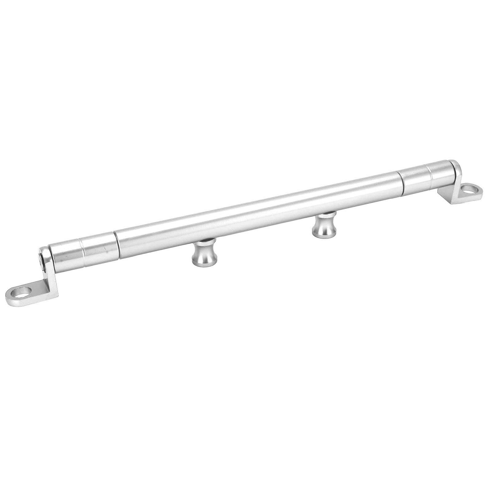 

Motorcycle Multifunctional Extension Rack Aluminum Alloy Universal for Speaker Stopwatch Mounting Silver