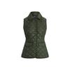 Gilet con Bottoni e Logo Ricamato Polo Donna Verde 211932193003