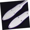 Minkissy Stainless Steel Manual Scrub File, Stainless Steel Spatula for Pedicures and Pedicures