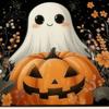 Absorbent Bathroom Rug Halloween Bath Mat Pumpkin Ghost Bat Pattern Rug Living Room Carpet Machine Washable Non-Slip Gothic Area for Entrance