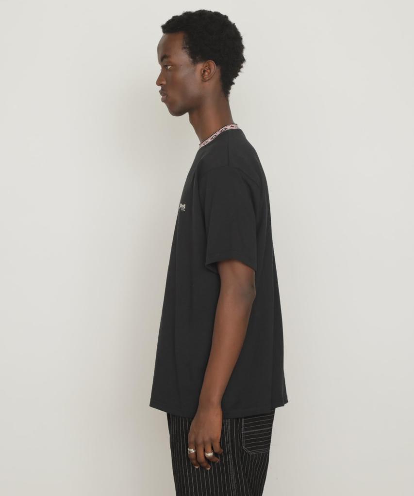 Schott NATIVE RIB SS T-SHIRT, Herren, Größe S, 010, Schwarz, 782-4134024