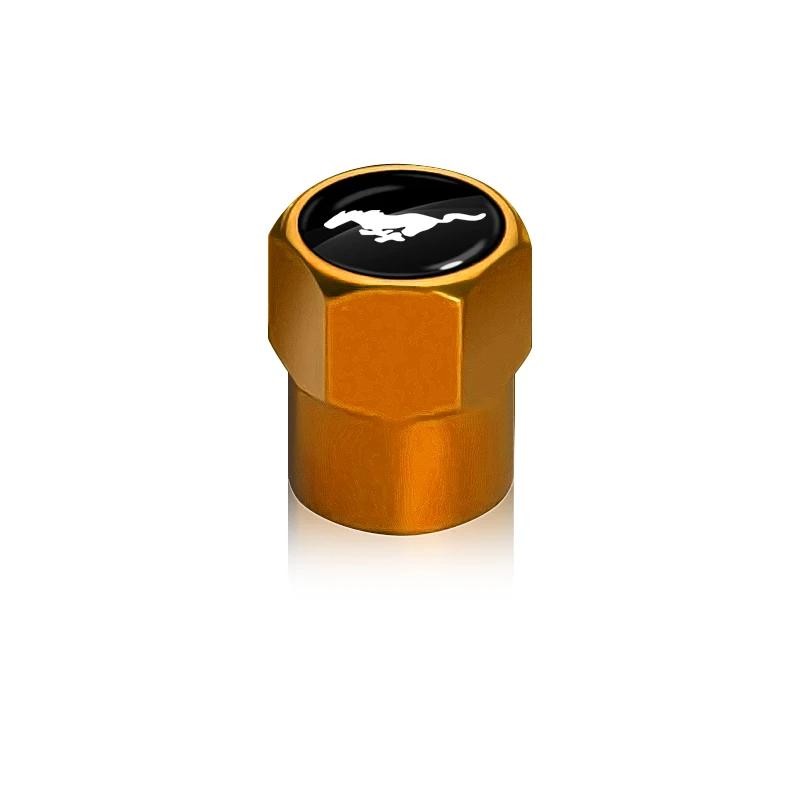 New 2026 Car Sticker 4PCS Metal Car Wheel Tire Valve Air Stem Cap Car Accessories for Ford Focus 2 Mk3 F150 Mondeo C-Max Fusion
