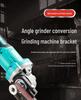 Modified Belt Sander & Polishing Tool for Rust Removal and Woodworking – Pneumatic/Electric Angle Grinder Attachment