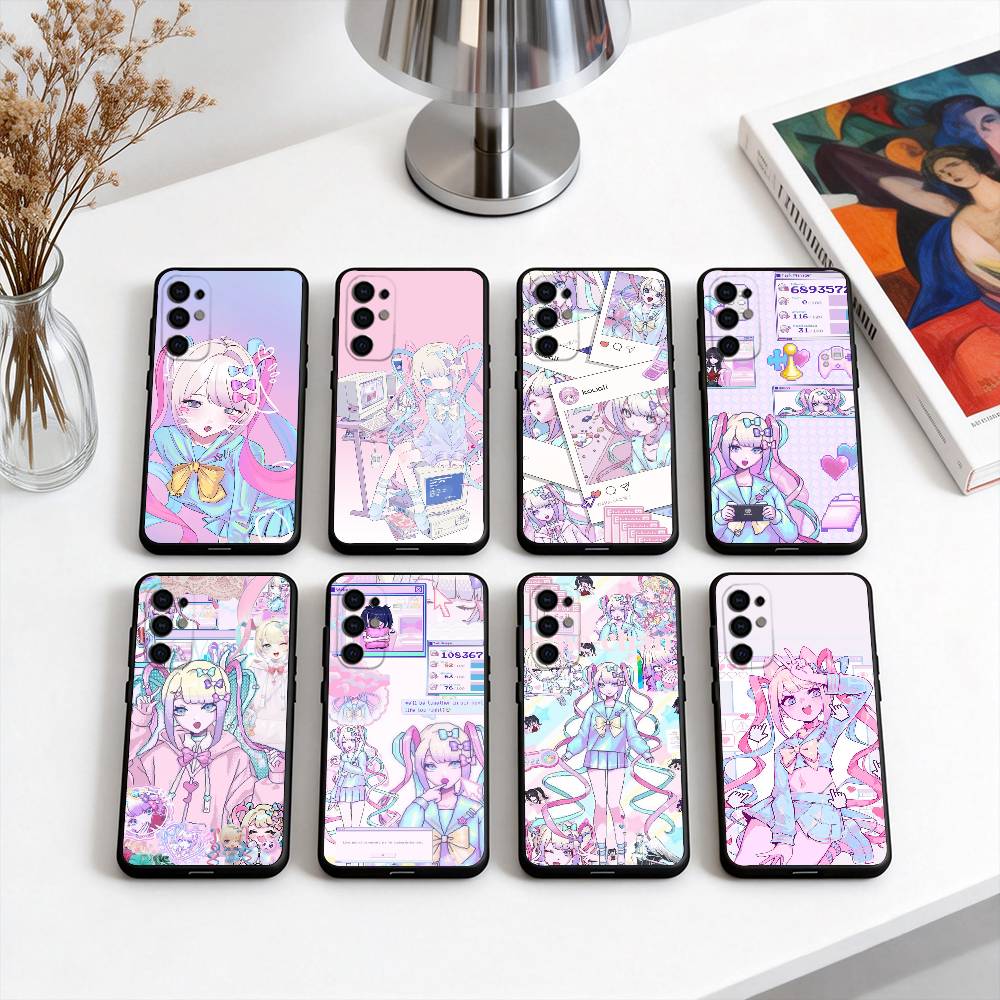 N-NEEDY CUTE GIRL O-OVERDOSE Phone Case For Samsung S25,S24,S21,S22,S23,S30,Ultra,S20,Plus,Fe,Lite,Note,10,Black Cover