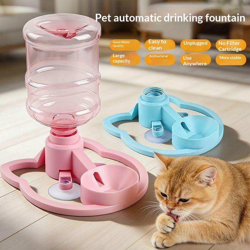 Pet Automatic Water Dispenser Large Capacity BPA Free Leakproof for Cats Small Dogs Indoor Home Use