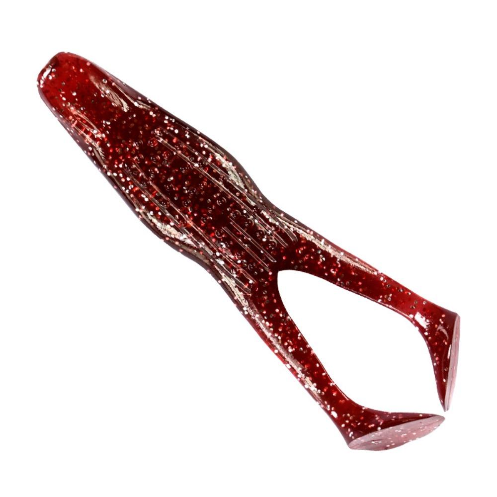 

2PCS Silicone Mini Soft Lure 10.5cm/12g Jigging Lure Fishing Gear Product Fishing червоний