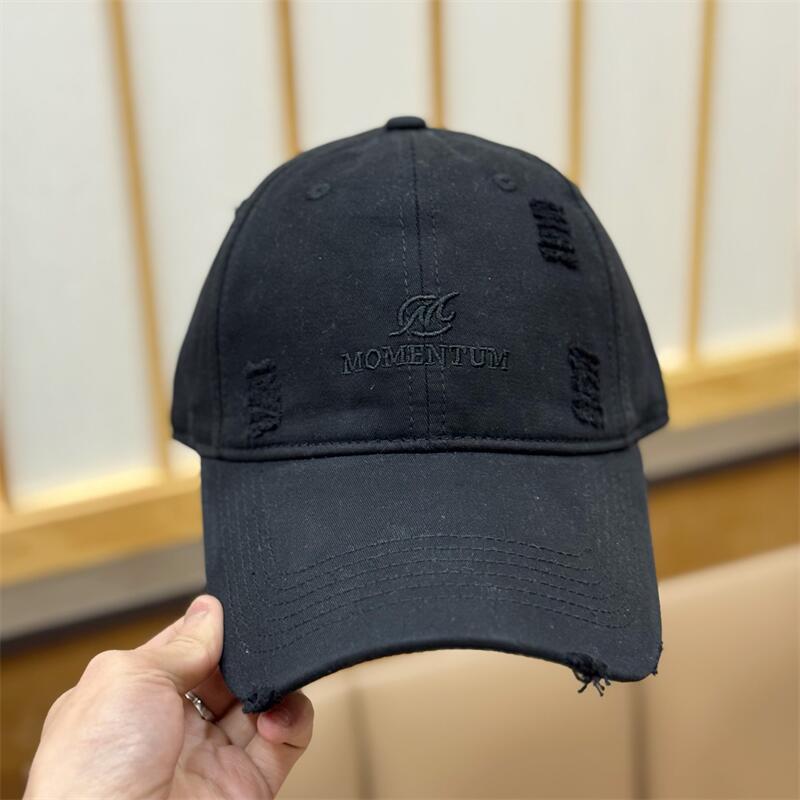 Letter Embroidery Sunshade Baseball Cap Women S Spring And Summer Versatile Face Small Soft Top Sunshade Cap adjustable