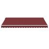 Automatic Awning Burgundy Red 450x350 Cm
