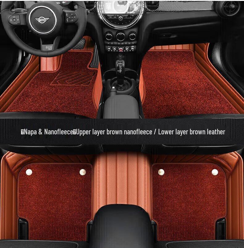 Full Coverage Black Floor Mats for GAC Trumpchi GS4/GS4 PLUS (2016-2021 Models)