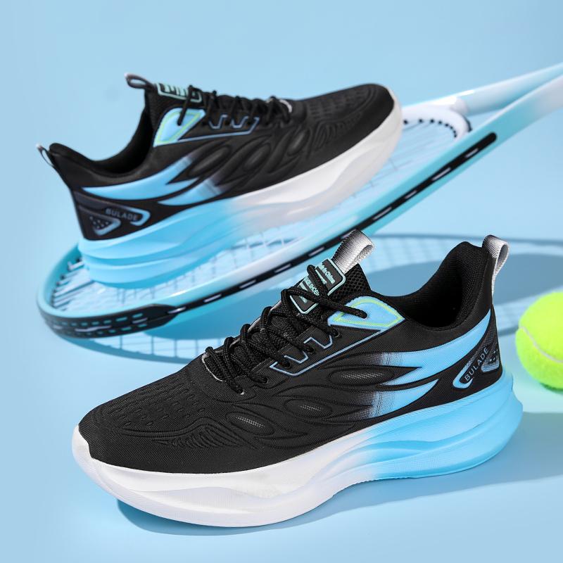 YRZL Mens Sports Shoes Lightweight Breathable Men Running Shoes Non-Slip Durable Comfortable Soft Casual Outdoor Sport Sneakers