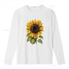 Sunflower Summer Cottagecore Aesthetic Girls Unisex Bold and Fashionable s T Shirt for vintage Washed Slightly homme