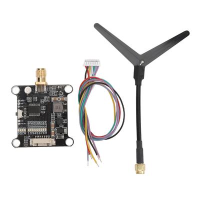 1.2G VTX 1.6W Video Transmitter Module 9CH FPV Transmitter Module for FPV Racing RC Drones DC7‑36V