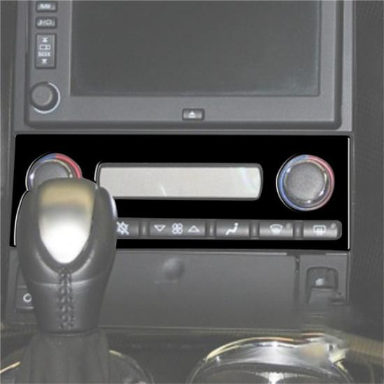 Glossy Piano Black Climate Control Cover Trim For Chevrolet Corvette C6 05-07