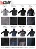 IMPACTORY Windproof Hoodie in Gray and Black Men's Zip-Up (LL) 813133I-05-LL