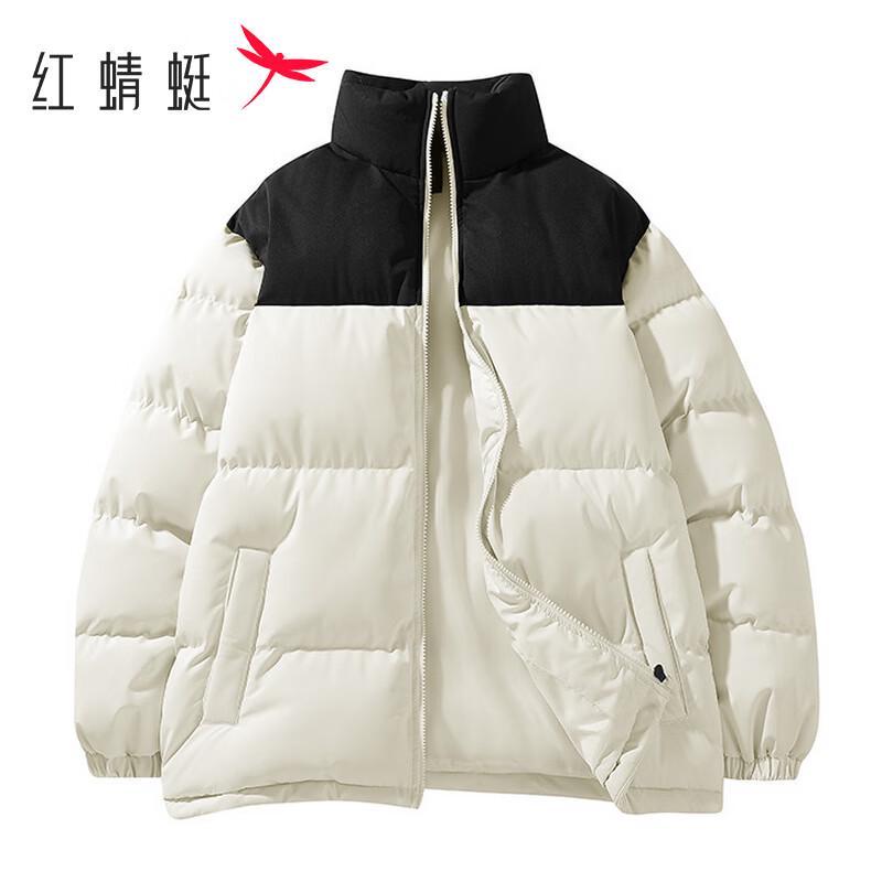 Red Dragonfly Men's Mid-Length Padded Winter Jacket