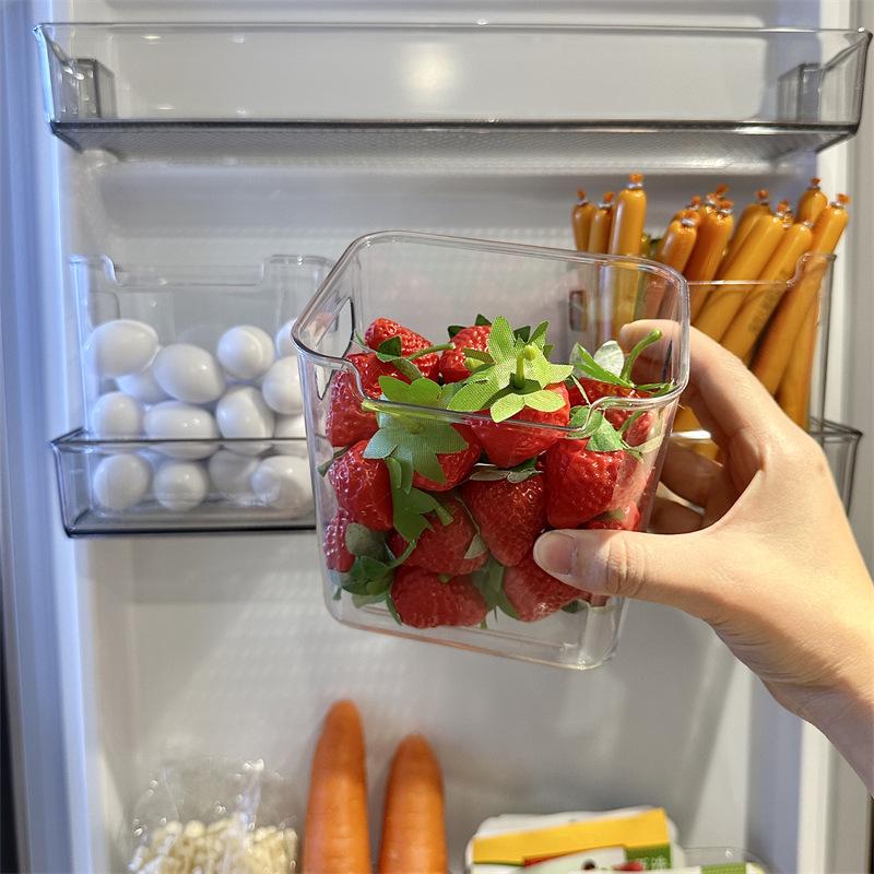 Food-Grade Egg Storage Shelf for Fridge Door