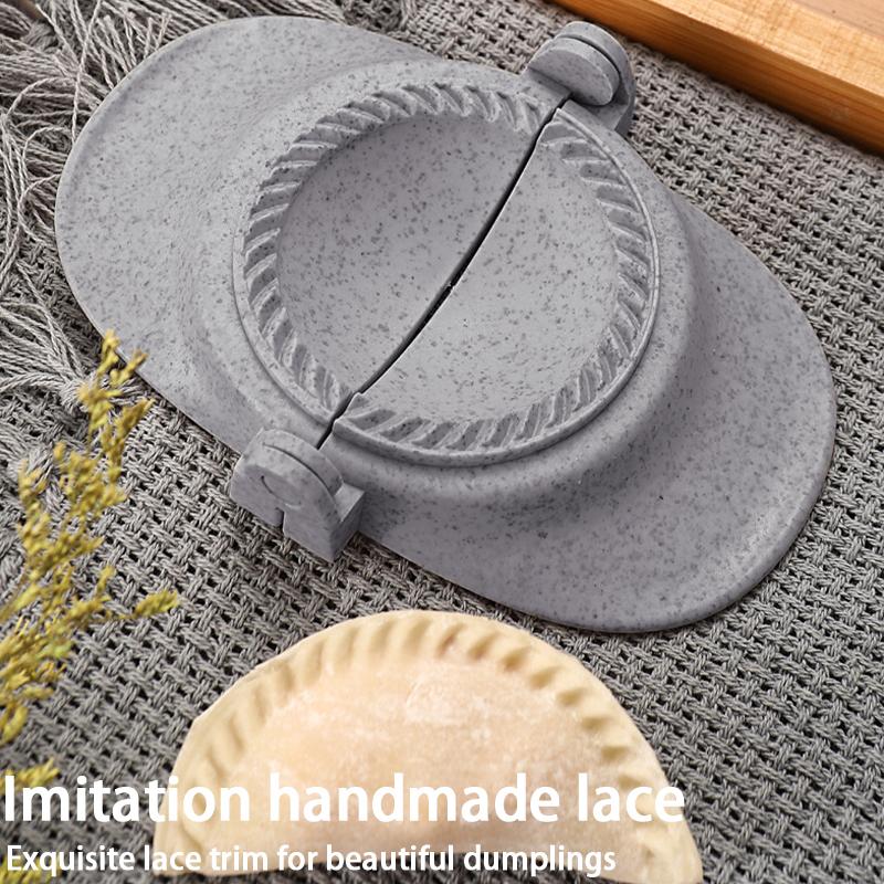 Dumpling Machine Tools Dumpling Mold Clamp Baking Mold Pastry Kitchen Accessories Wheat Straw Dumpling Dumpling Mold