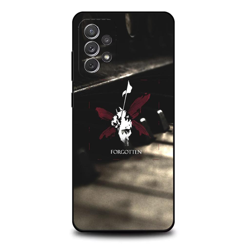 L-LinkinS Rock P-Park Phone Case For Samsung S25,S24,S21,S22,S23,S30,Ultra,S20,Plus,Fe,Lite,Note,10,9,5G Black Cover