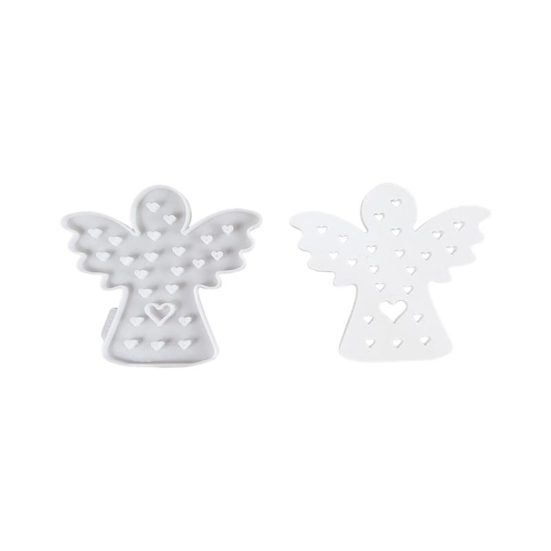 

Пластыри Формы Ангел с Сердцем Звезда Силиконовые Формы Инструмент для Эпоксидной Смолы Ручная Работа Литьевые Формы для Домашних Украшений