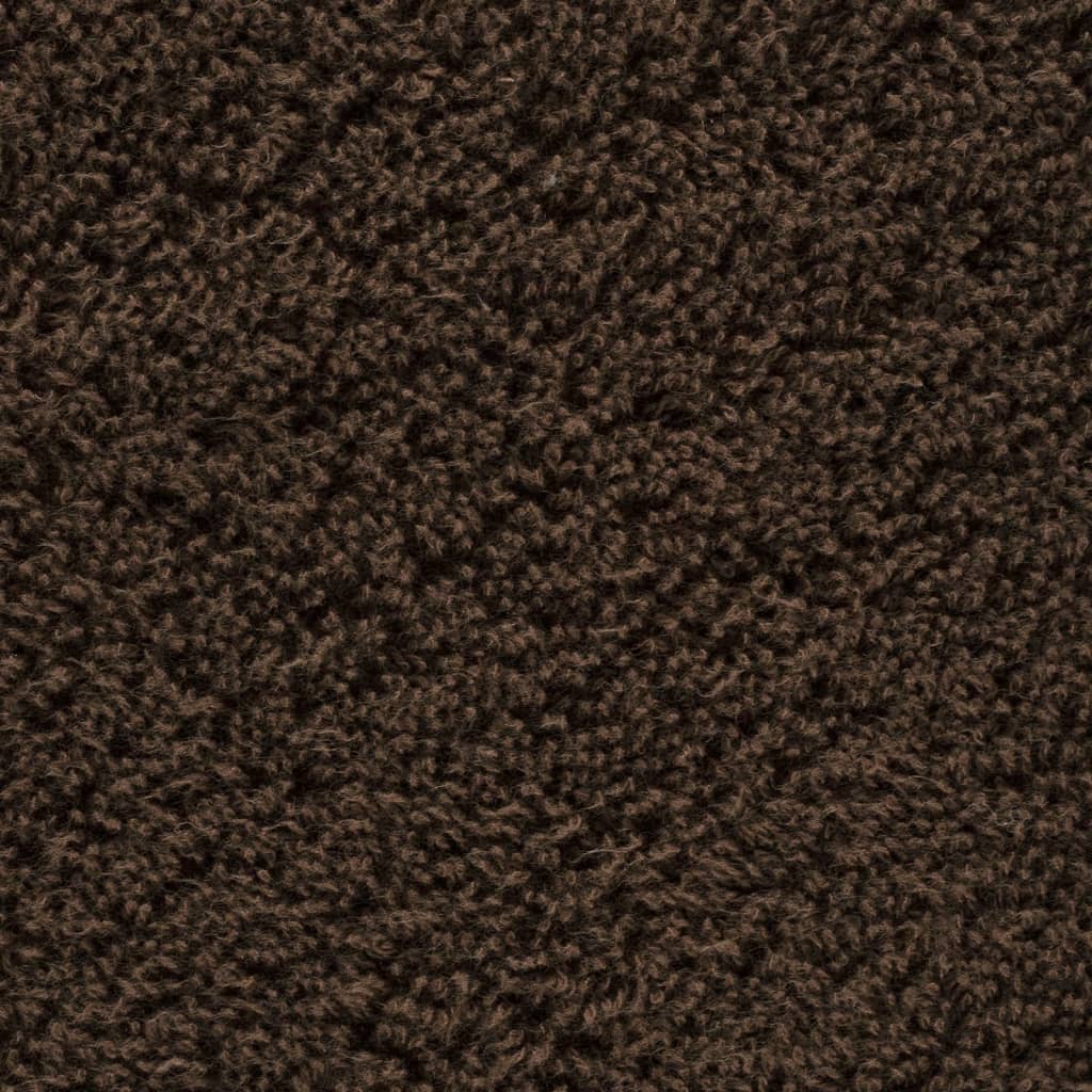 Premium Sauna Towels SOLUND 2 Pcs Brown 80x200 cm 600 g m²