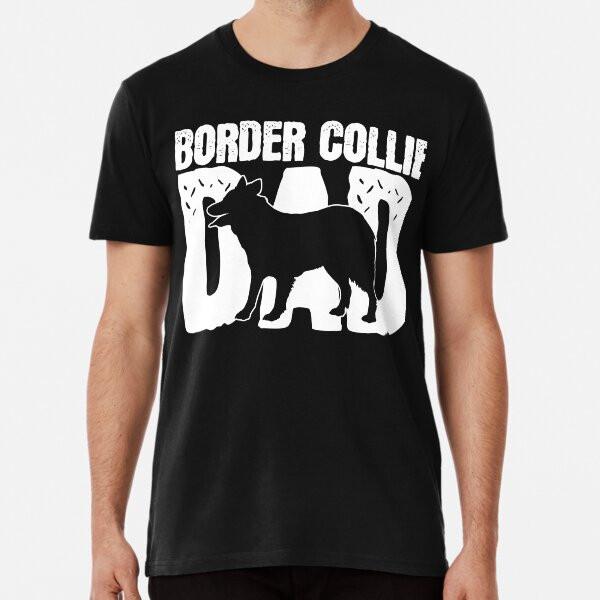 

Border Collie Dad Premium T-Shirt S to 5XL Made in the AU/USA T-Shirt 3XL
