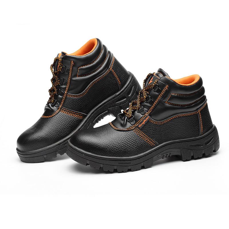 Water Proof Men Boots Comfortable Work Shoes Safety Shoes With  Anti-smash Sneakers Puncture-proof Non Slip Shoes
