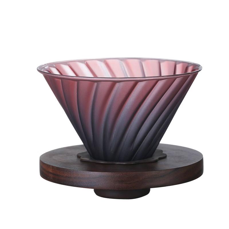 TLXT Hand Pour Glass Coffee Maker with Filter