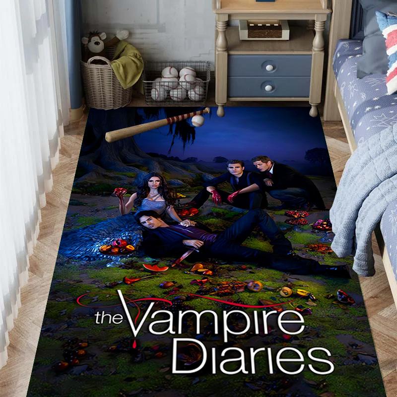 Vampire Diaries: Rainy Night Gathering carpet Suitable for all seasons Home Decor Room Christmas gifts Dormitory decoration