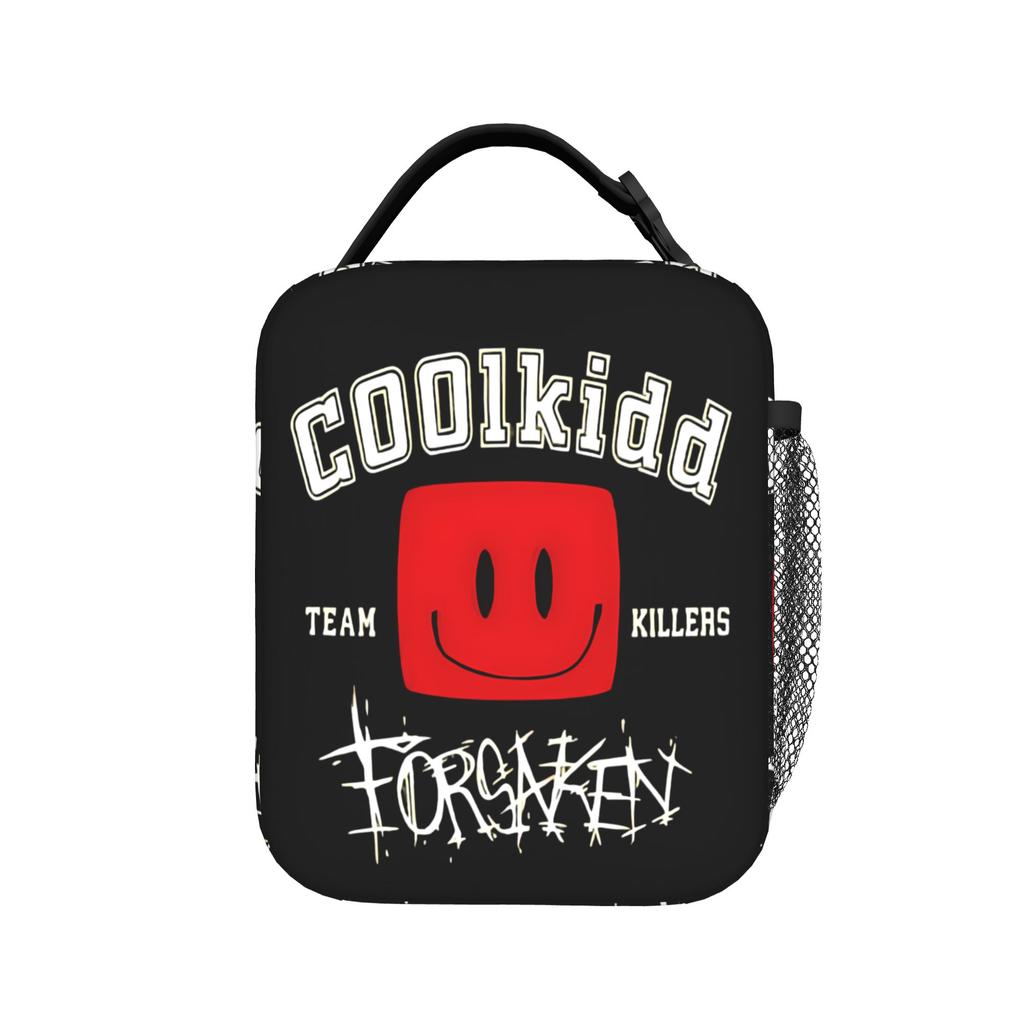 Horror Game Forsakens Insulated Lunch Bags Cooler Bag Reusable,Lunch Container Leakproof Lunch Box Tote Food Bag Beach Picnic