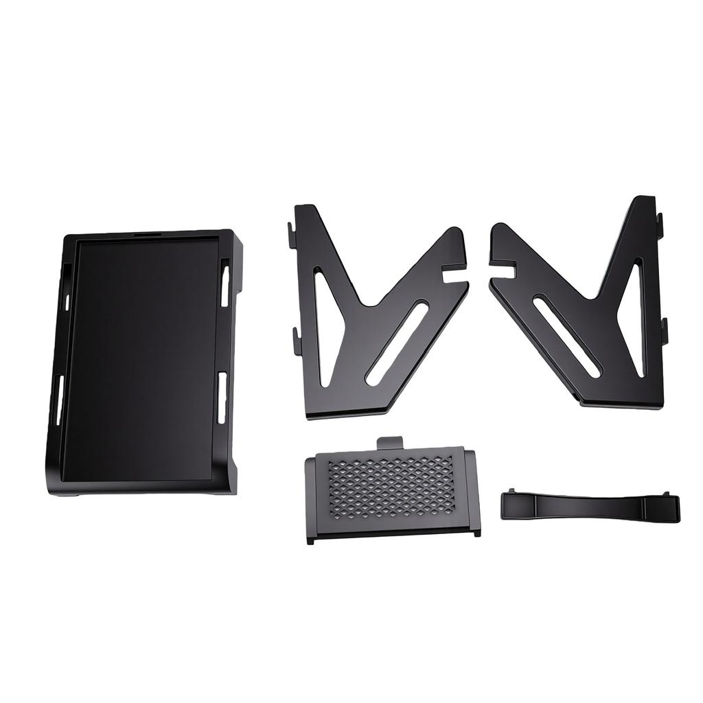 Label Holder for Rolls and Fan Fold Labels Compact Desktop Thermal Printer Label Stand