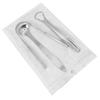 Stainless Steel U-Shaped Tongue Scraper for Oral Care