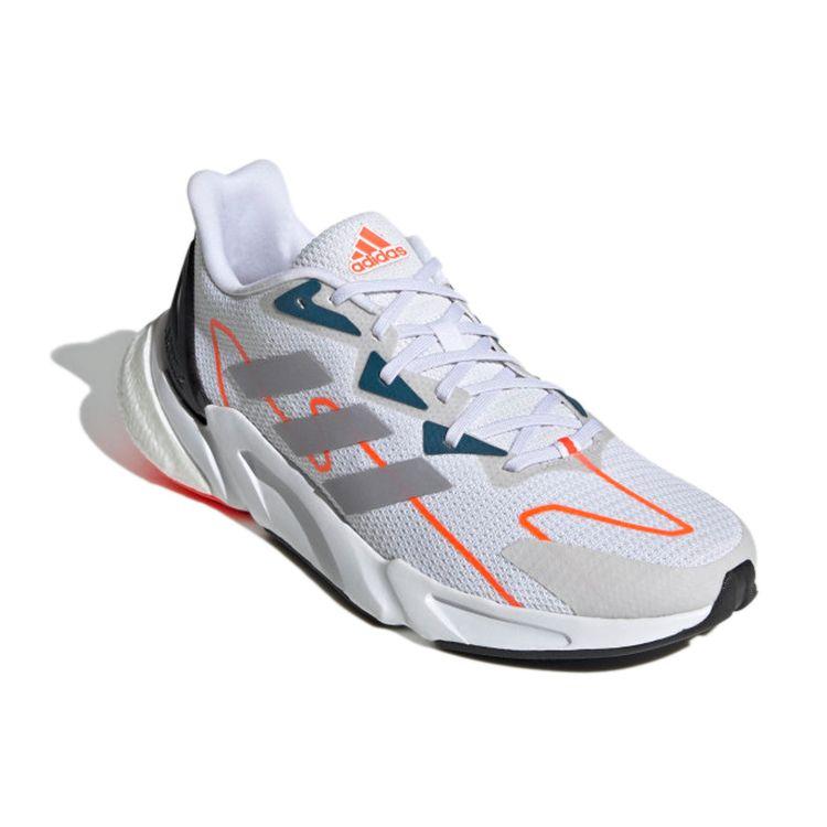 Adidas X9000L2 Retro Sports Lightweight Breathable Low-Top Running Shoes Men Sneakers White Gray Orange S23652