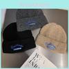 Knitted Letter Fashion Hat Warm Ear Protection Hat For Outdoor Wear Activities