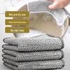 Stainless Steel Wire Dishcloth for Stovetop and Pot Cleaning