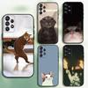Cat Memes Phone Case For Samsung Galaxy A20,A21s,A22,A31,A32,A52,A53,A72,73,A80 Soft Black Cover