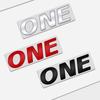 Metalowe Auto MINI ONE Logo 3D Odznaka Litery Naklejki Naklejka na Bagażnik Dla MINI Cooper S R60 F60 F54 R56 R57 Countryman Stylizacja Samochodu
